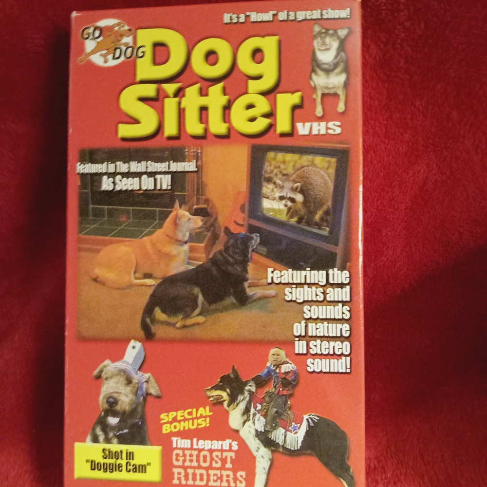 Dog Sitter VHS - Vtg